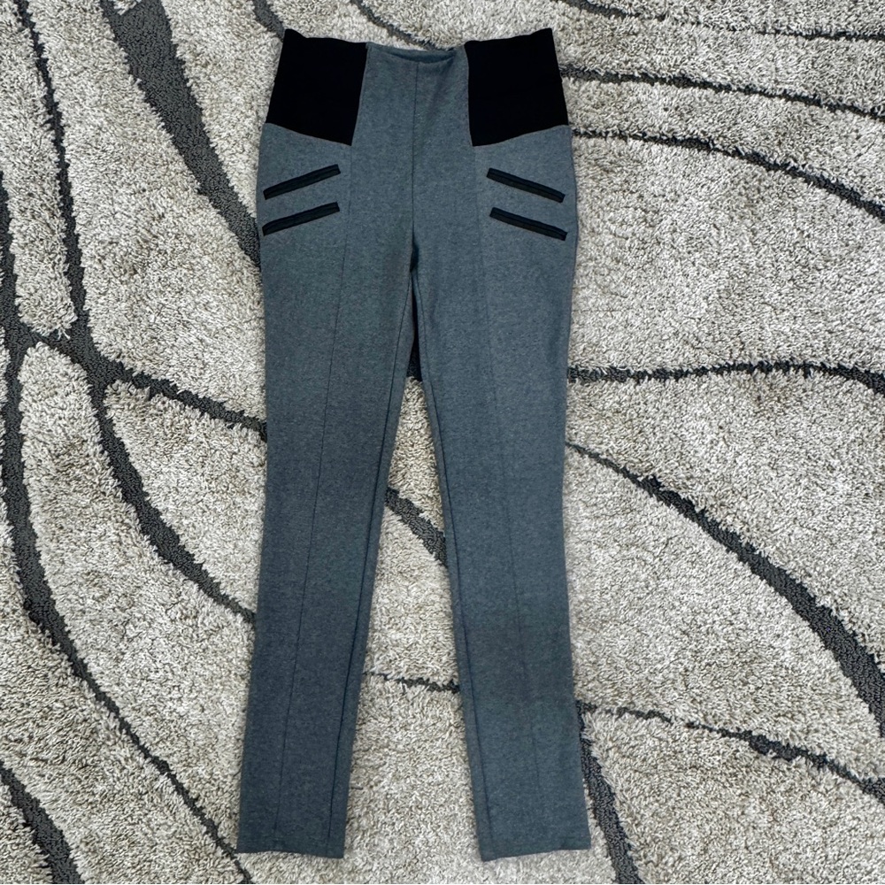 Stylish Gray and Black Pants